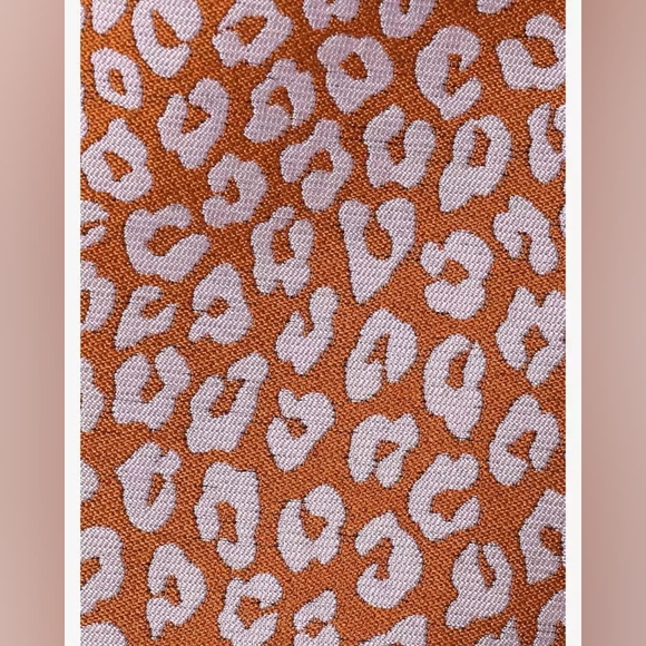 NWT Kate Spade Flora Leopard Jaquard Pant - Sz 4 - Picture 2 of 16